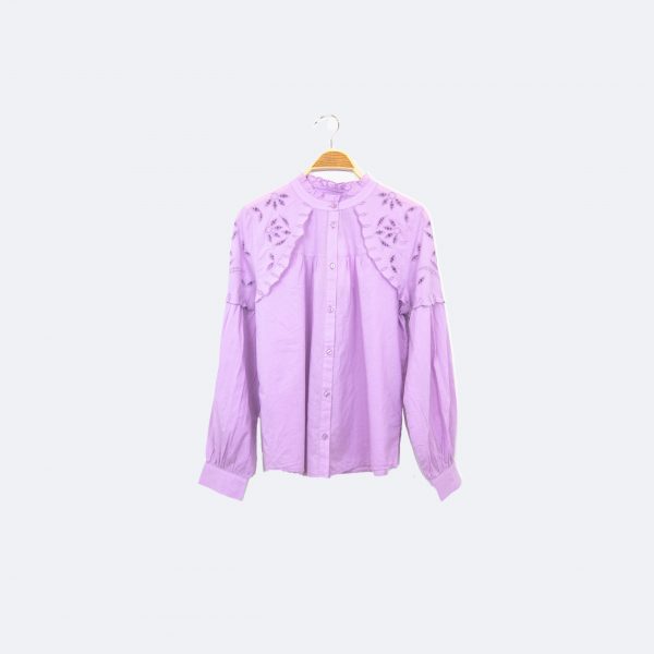 Chemisier en broderie anglaise